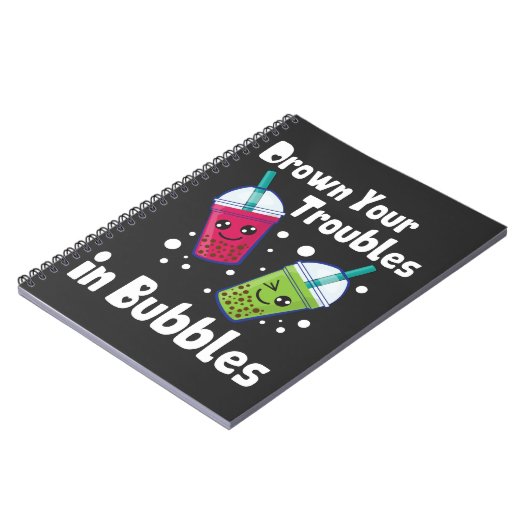 Bubble Tea Notitieboek (Linkerzijde)