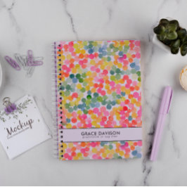 Bubble Tea Regenboog Roze Sinaasappel Groen CUSTOM Planner