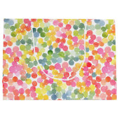 Bubble Tea Regenboog Roze Sinaasappel Groen Schatt Groot Cadeauzakje (Achterkant)