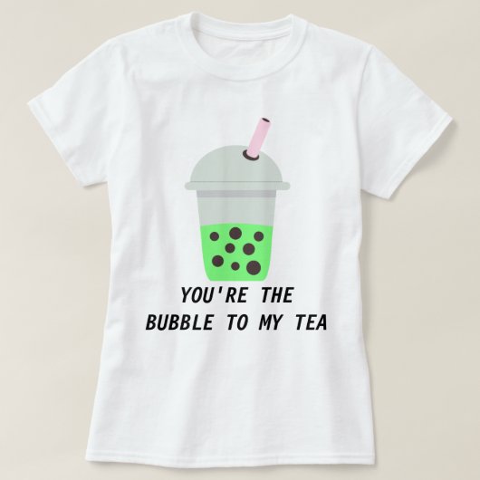 Bubble Tea Shirt (Design voorkant)