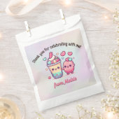 Bubble Tea Verjaardag Favoriet Tassen Bedankzakje (Geknipt)