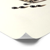 Bubble Tea Wall Art, Boba Drink Trendy Keuken Poster (Hoek)