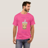 Bubble Tea - Zuig mijn ballen T-shirt (Voorkant volledig)