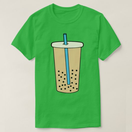 Bubble TeaBoba Milk Tea T-shirt (Design voorkant)