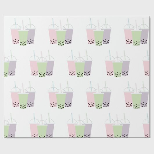 Bubble Teas Cadeaupapier (Vlak)