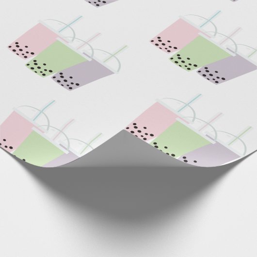 Bubble Teas Cadeaupapier (Hoek)