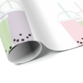 Bubble Teas Cadeaupapier (Rol Hoek)