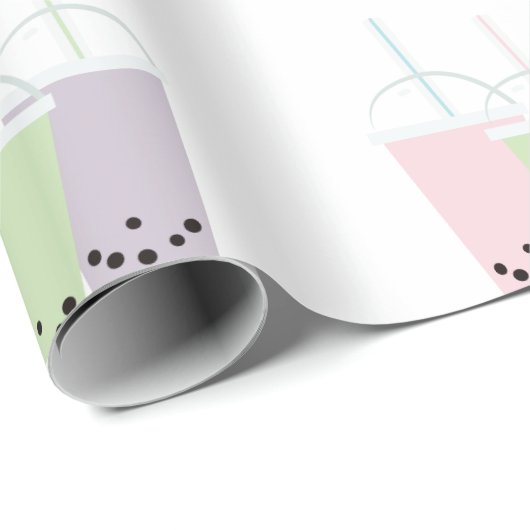 Bubble Teas Cadeaupapier (Rol Hoek)