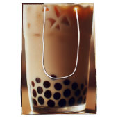 Bubble thee in een glas medium cadeauzakje (Achterkant)