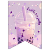 bubble thee ruimte vlaggenlijn banner (Tweede vlag)