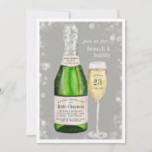 Bubble Toast | Uitnodiging tot Brunch & Bubble Sho (Voorkant)