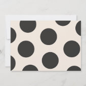 Bubble Trendy Afstuderen Announement Kaart (Achterkant)