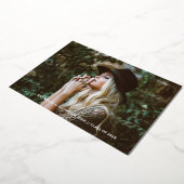 Bubble Trendy Folie Afstuderen kondiging Folie Uitnodiging (Gedraaid)