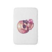 Bubble Trouble Skull – Grappig Gum Skelet Badmat (Voorkant Verticaal)