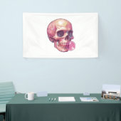 Bubble Trouble Skull – Grappig Gum Skelet Spandoek (Beurs)