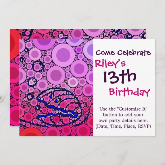 Bubble under the Zee Clam Shell Mosaic Art Kaart (Voorkant / Achterkant)