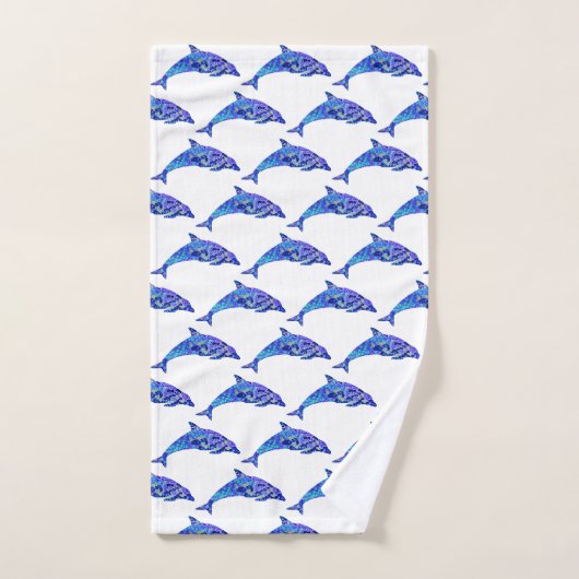 Bubble Up Dolphin Bad Handdoek (Handdoek)