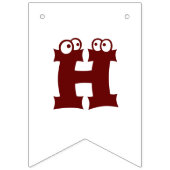 Bubble verjaardag vlaggetjes (Tweede vlag)