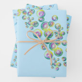 Bubble Wand Iridescent Rainbow Soap Bubbles Inpakpapier Vel (In situ)