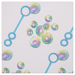 Bubble Wand Paars Stof