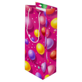 Bubble Wine Gift Bag Wijn Cadeautas