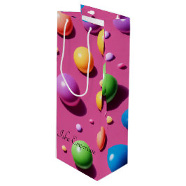 Bubble Wine Gift Bag Wijn Cadeautas