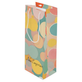 Bubble Wine Gift Bag Wijn Cadeautas