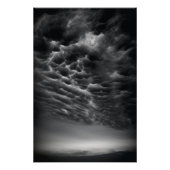 Bubble Wolken voor een Tornado Perfect Poster (Voorkant)