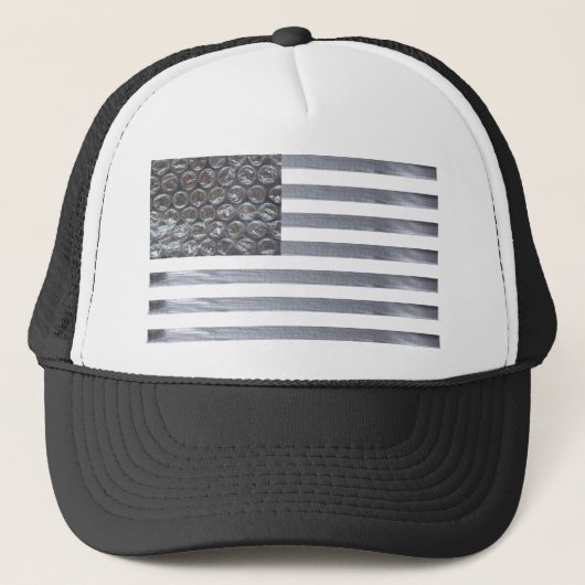 Bubble Wrap en Duct Tape Flag Trucker Pet (Voorkant)