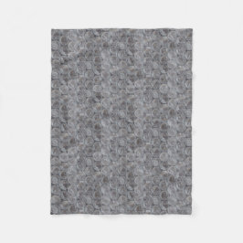 Bubble wrap fleece deken