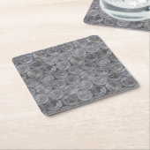 Bubble wrap kartonnen onderzetters (Schuin)