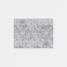 Bubble wrap post-it® notes