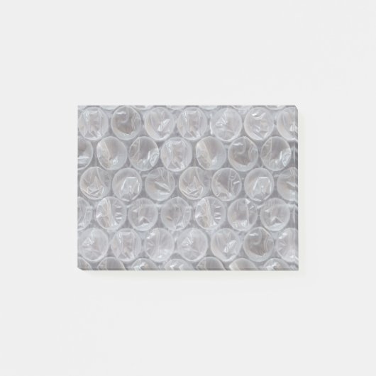 Bubble wrap post-it® notes (Voorkant)