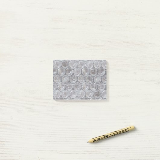 Bubble wrap post-it® notes (Op bureau)