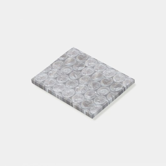 Bubble wrap post-it® notes (Schuin)