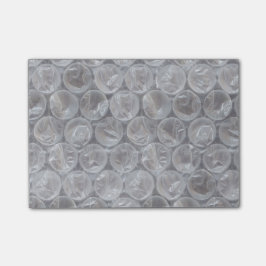 Bubble wrap post-it® notes