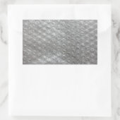 Bubble Wrap Rechthoekige Sticker (Tas)