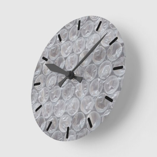 Bubble wrap ronde klok (Hoek)