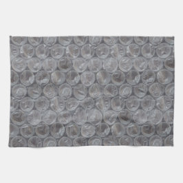 Bubble wrap theedoek