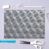 Bubble wrap ziet er leuk uit tissuepapier (Craft)