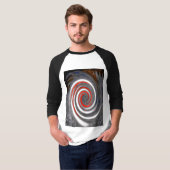 Bubble zwenken en barsten t-shirt (Voorkant volledig)