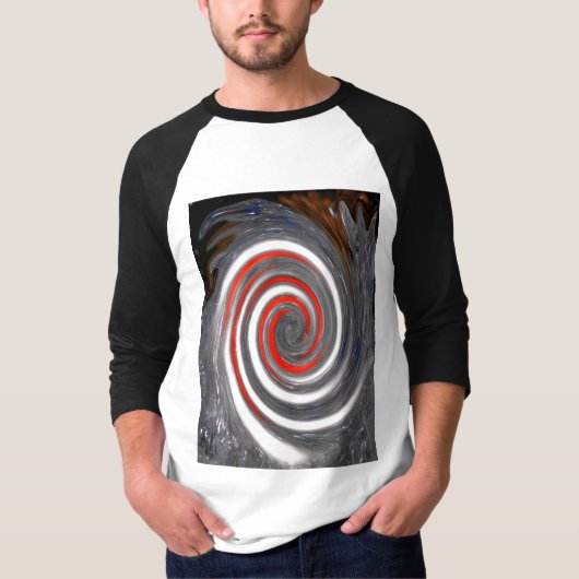 Bubble zwenken en barsten t-shirt (Voorkant)