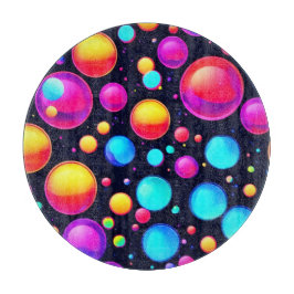 Bubbled Bliss Art Snijplank