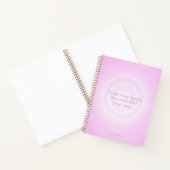 Bubblegum Aura Bericht Notitieboek (Binnen)