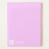 Bubblegum Aura Big Jaar Planner (Achterkant)