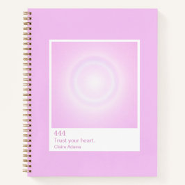 Bubblegum Aura Swatch Angel Number Notebook Notitieboek