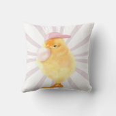 Bubblegum Baby Chick Kussen (Achterkant)