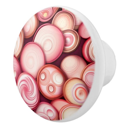 Bubblegum-bellen Keramische Knop (Rechts)