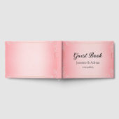 Bubblegum Blush Bruiloft Gastenboek (Volledig)