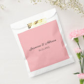 Bubblegum Blush Wedding Bedankzakje (Gezegeld)